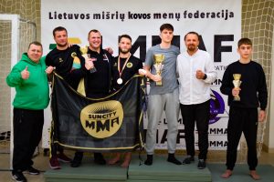 Lietuvos mišrių kovos menų (MMA) sportininkai naująjį sezoną pradėjo šalies čempionatu Kauno rajone / LMMAF nuotr.