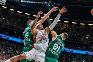 Kauno „Žalgiris“ - Vitorijos „Baskonia“ / E. Ovčarenko / BNS nuotr.