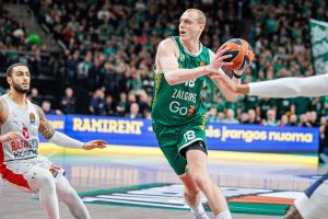 Kauno „Žalgiris“ - Vitorijos „Baskonia“ / E. Ovčarenko / BNS nuotr.