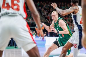 Kauno „Žalgiris“ - Vitorijos „Baskonia“ / E. Ovčarenko / BNS nuotr.