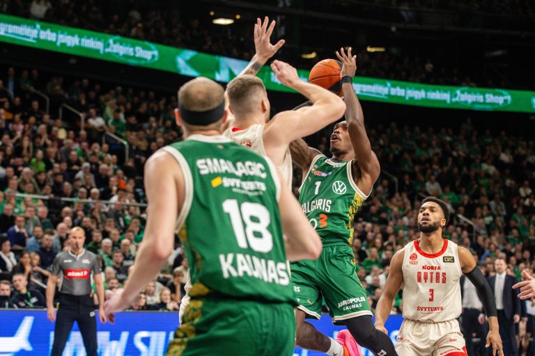 Kauno „Žalgiris“ – Vilniaus „Rytas“ / T. Biliūno, BNS nuotr.