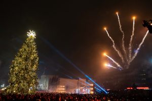 Naujųjų metų sutikimas Kaune / G.Bitvinsko nuotr.