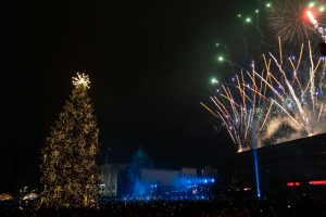 Naujųjų metų sutikimas Kaune / G.Bitvinsko nuotr.