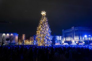 Naujųjų metų sutikimas Kaune / G.Bitvinsko nuotr.