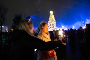 Naujųjų metų sutikimas Kaune / G.Bitvinsko nuotr.