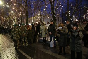 Laisvės aukurai Sausio 13-osios aukoms atminti / M. Patašiaus nuotr.