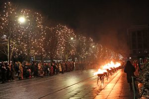 Laisvės aukurai Sausio 13-osios aukoms atminti / M. Patašiaus nuotr.