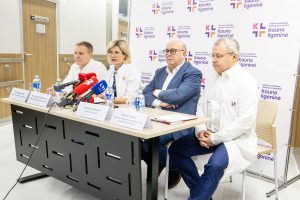 Naujo Kauno ligoninės Ortopedijos traumatologijos padalinio pristatymas / T. Biliūno / BNS nuotr.